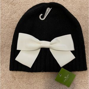 NWT Kate Spade Bow Beanie